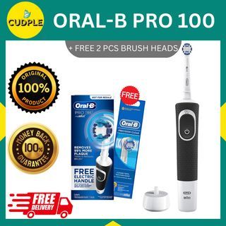 Oral-B Pro 100 Electric Toothbrush (free gift not avail)