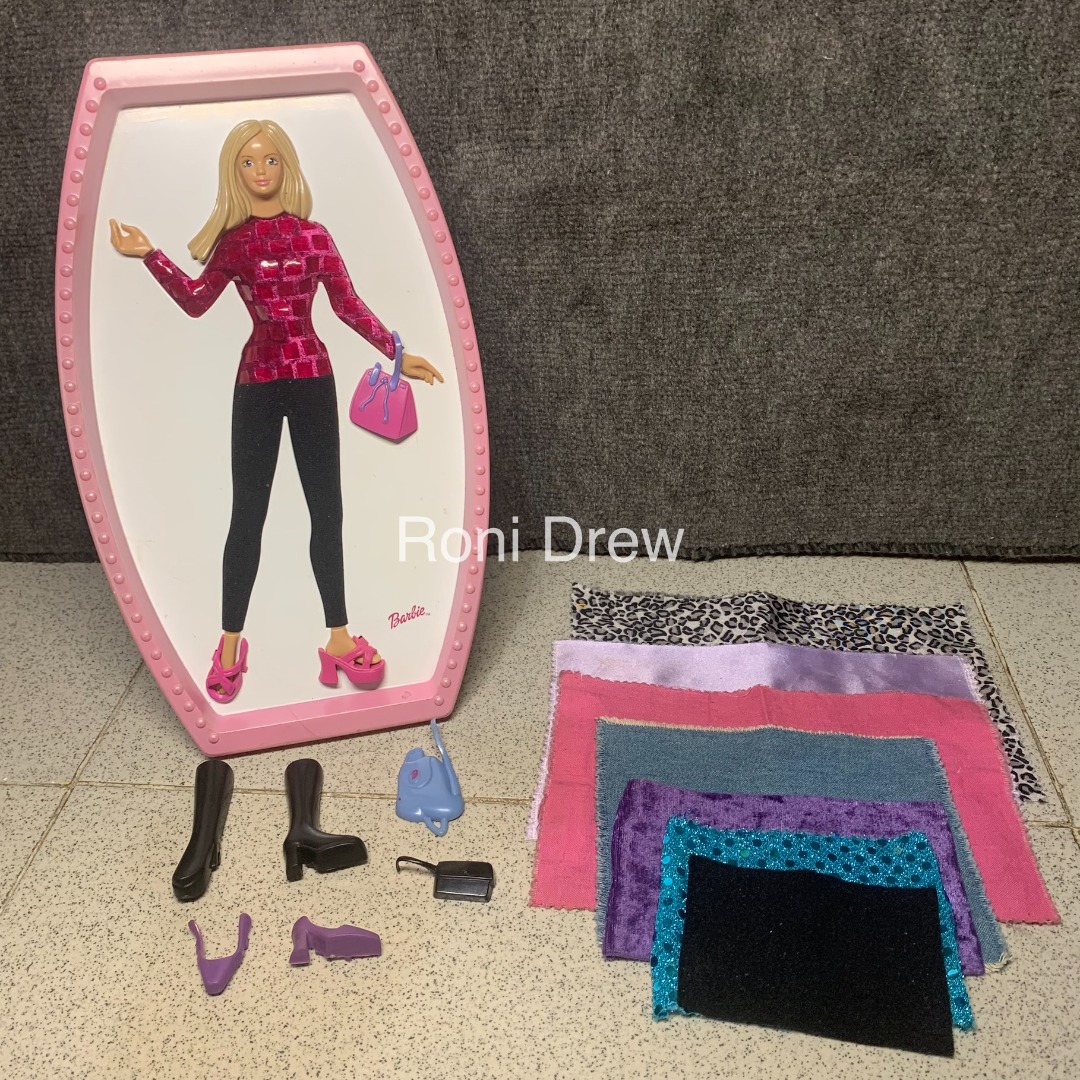 Barbie flip and fold fashion discount