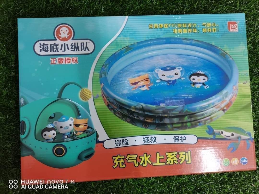 Original The Octonauts Inflatable Swimming Pool Children, Babies & Kids