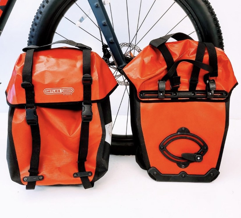Ortlieb Classics Rear Pannier Bicycle Rack Twin Bags( 2 X 20 Litres
