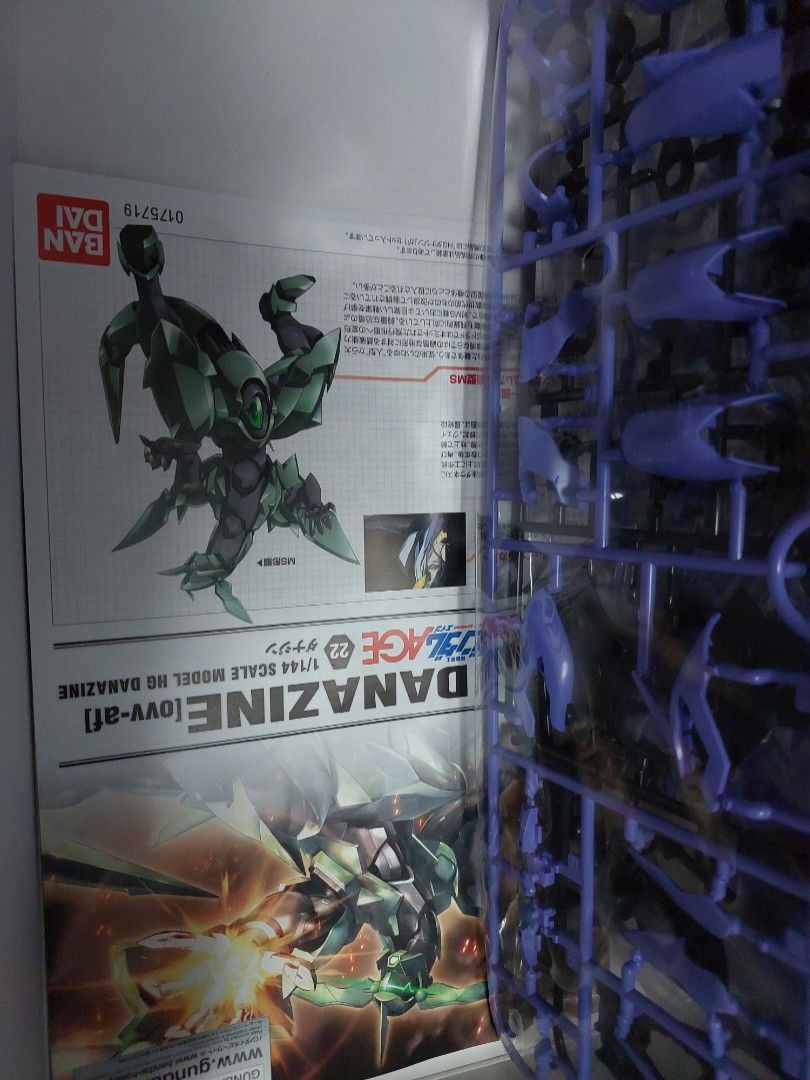 Kit Modèle Gundam HG 1/144 Danazine - Bandai, Mobile Suit De Gundam Age, Neuf, Import Japon