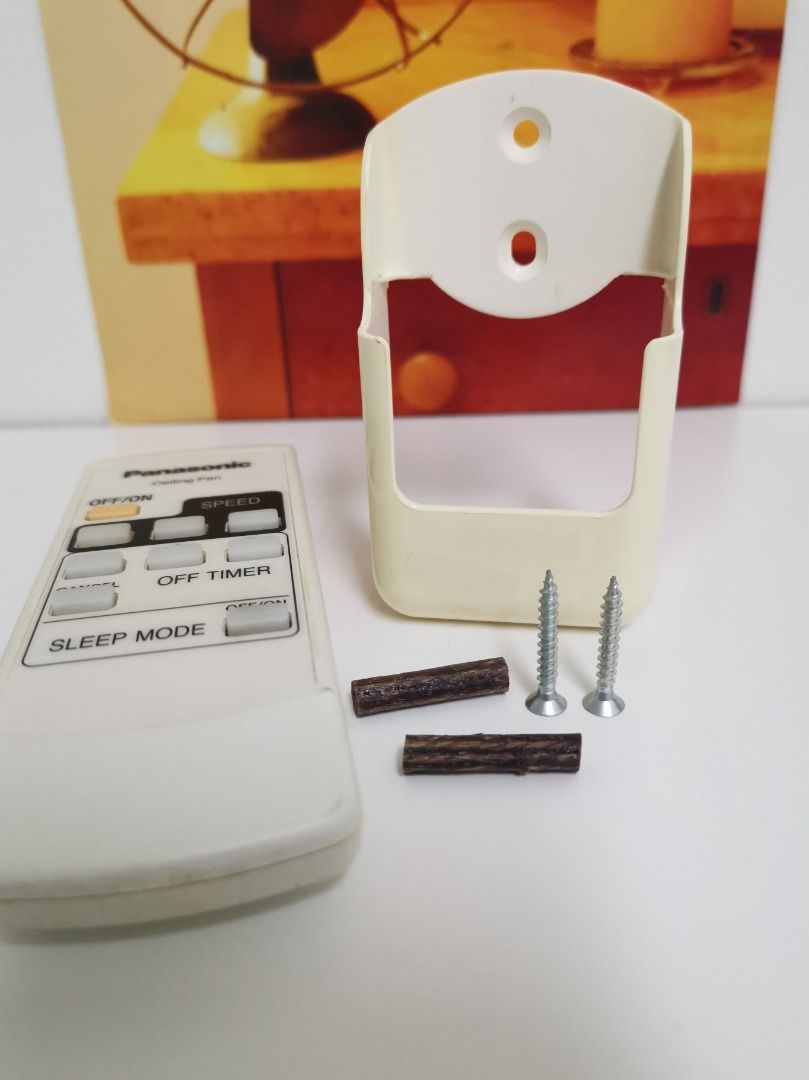 Panasonic Ceiling Fan Remote Control with bracket Set D, Furniture