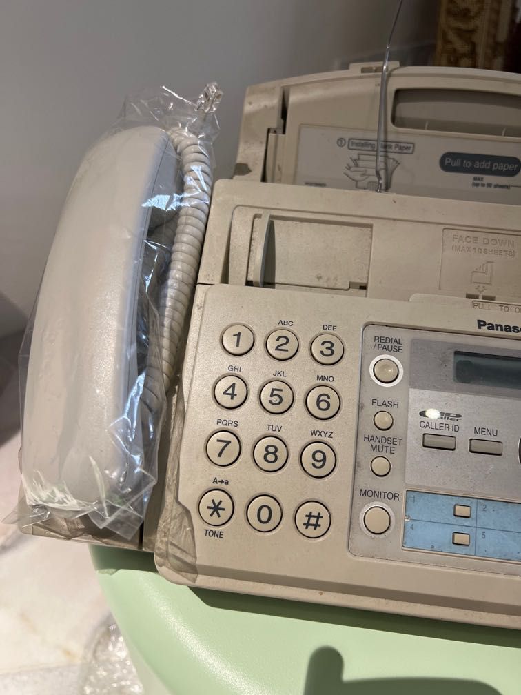 Panasonic Fax Machine, Computers & Tech, Printers, Scanners & Copiers