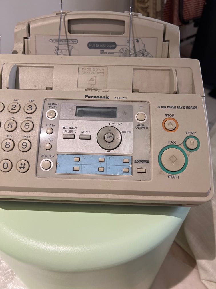 Panasonic Fax Machine, Computers & Tech, Printers, Scanners & Copiers