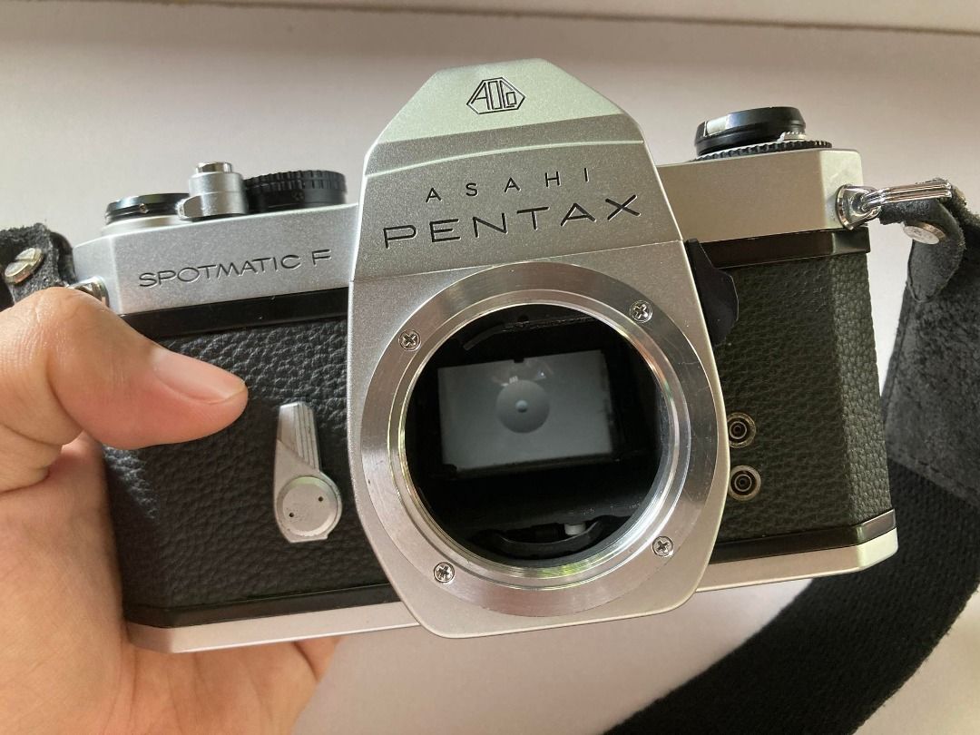PENTAX SPOTMATIC F (Category: Cameras) located in Plaridel. Submitted by arche. (Listing ID 1215310819, Image 2). Description: GOOD WORKING CONDITION BODY 8.9/10 ALL FUNCTIONS WORKING LIGHT METER WORKING TIMER WORKING SUPER TAKUMAR 50mm F1.4 9/10 NO HAZE / FUNGUS SMC TAKUMAR 28mm F3.5 10/10 NO HAZE / FUNGUS COMES WITH: SCREW TYPE LENS HOOD W/ CASE MACRO TUBES W/ CASE LR44 BATTERY ADAPTER ORIGINAL LENS CAPS 1X REAR CAP 1 VINTAGE PENTAX BAG, CAN FI