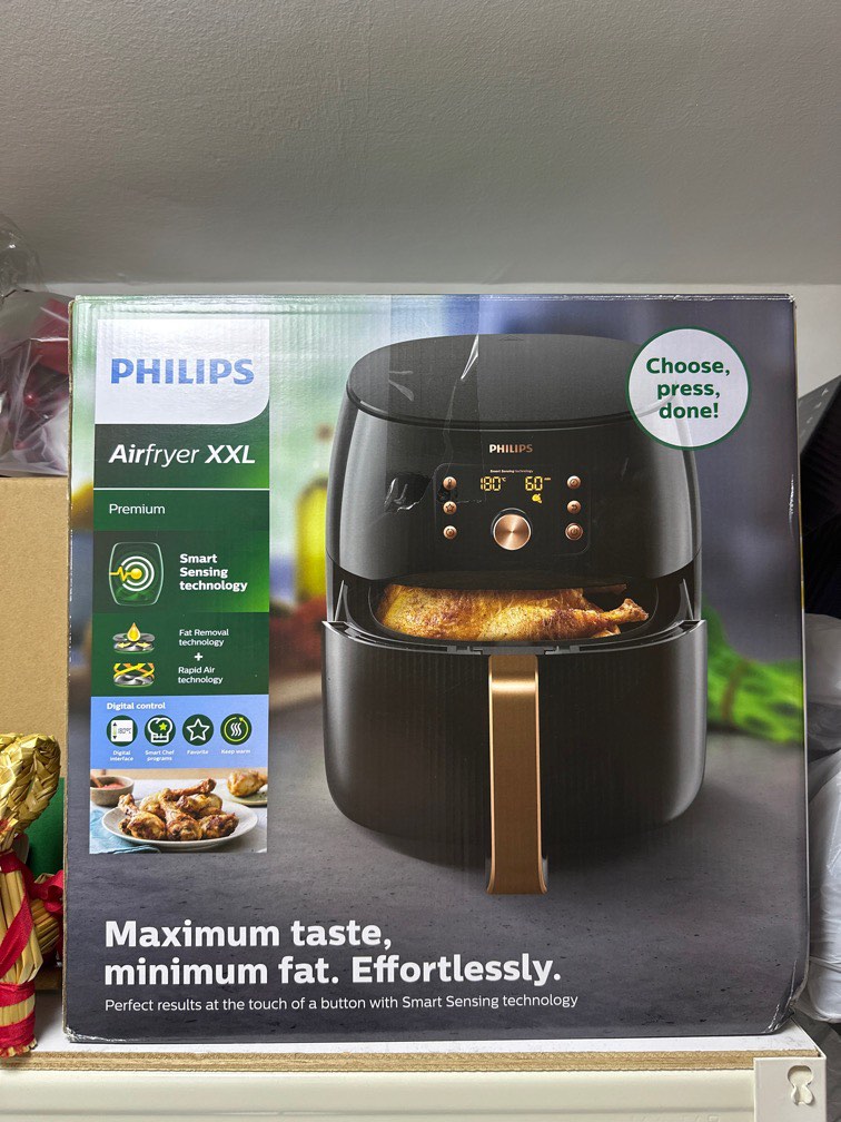 Philips Air Fryer XXL Premium HD9860/91, TV & Home Appliances, Kitchen Appliances, Fryers on