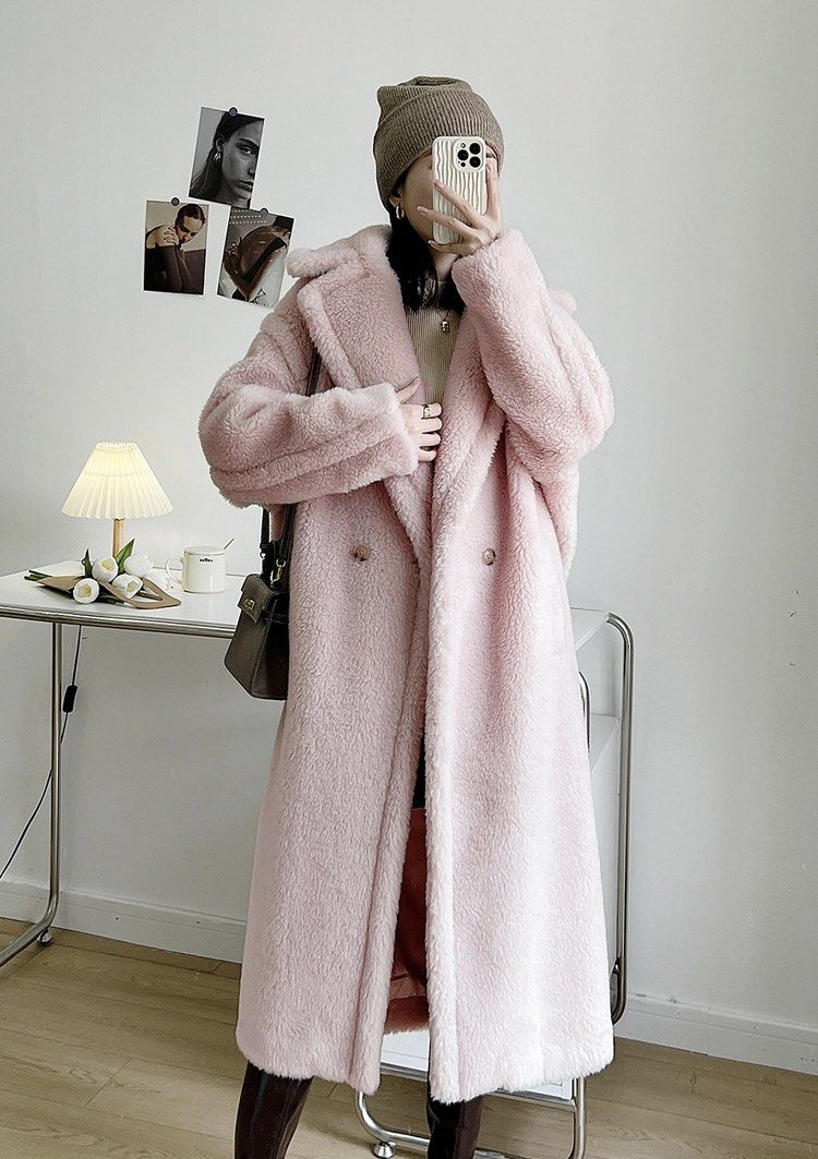 Full length shop teddy bear coat