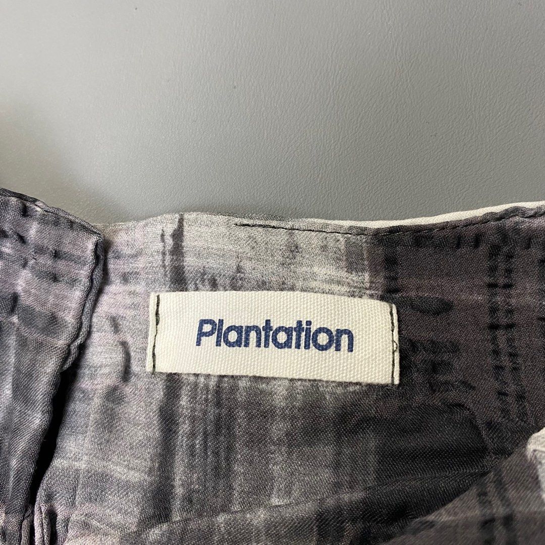Vintage Plantation By Issey Miyake Lightweight Linen Trousers Size W30