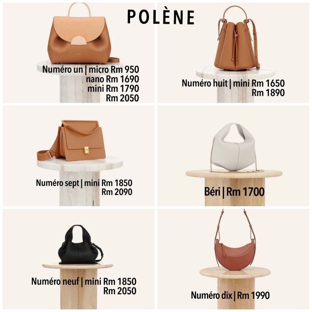 Polene Numero Un Nano Tan, Women's Fashion, Bags & Wallets, Shoulder Bags  on Carousell