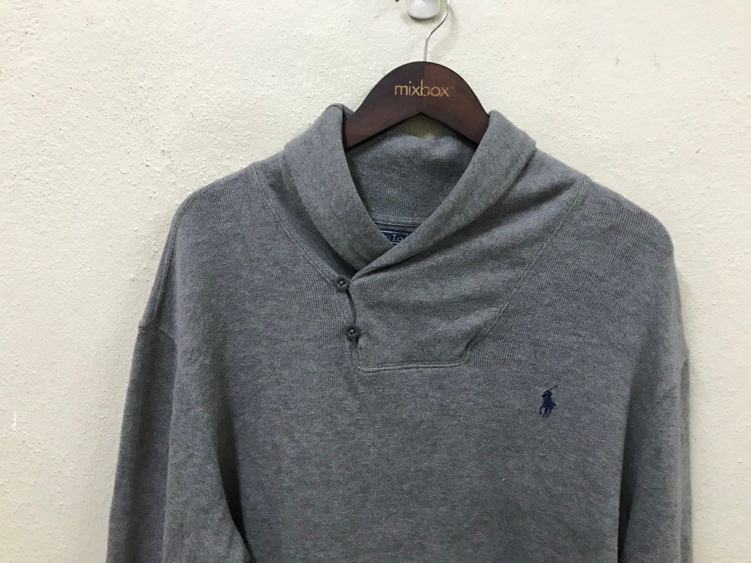 Polo Ralph Lauren Shawl Collar Sweater Men s Fashion Tops Sets