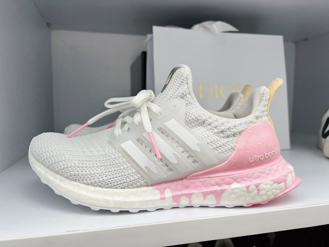 Preloved Adidas Ultraboost DNA Cloud white pink women s size 6