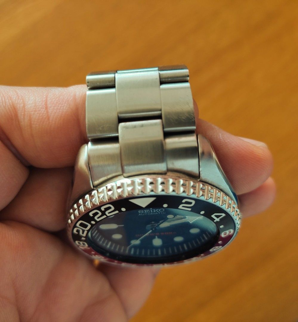 Pre Owned Seiko Scuba Diver SKX007 K With Strapcode Oyster