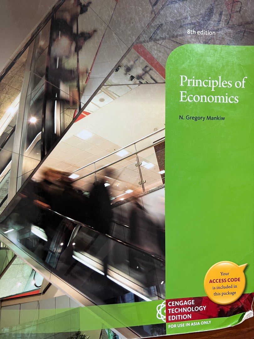 Principles of Economics, 8e, 興趣及遊戲, 書本及雜誌, 教科書與參考