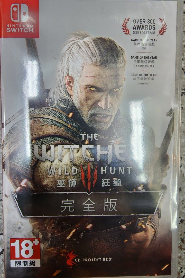 Ps5 The Witcher Switch 全新ps5/switch遊戲巫師3 完全版The Witcher