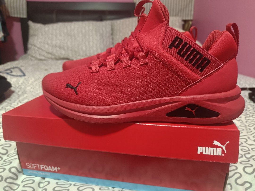 Puma enzo weave rouge clearance
