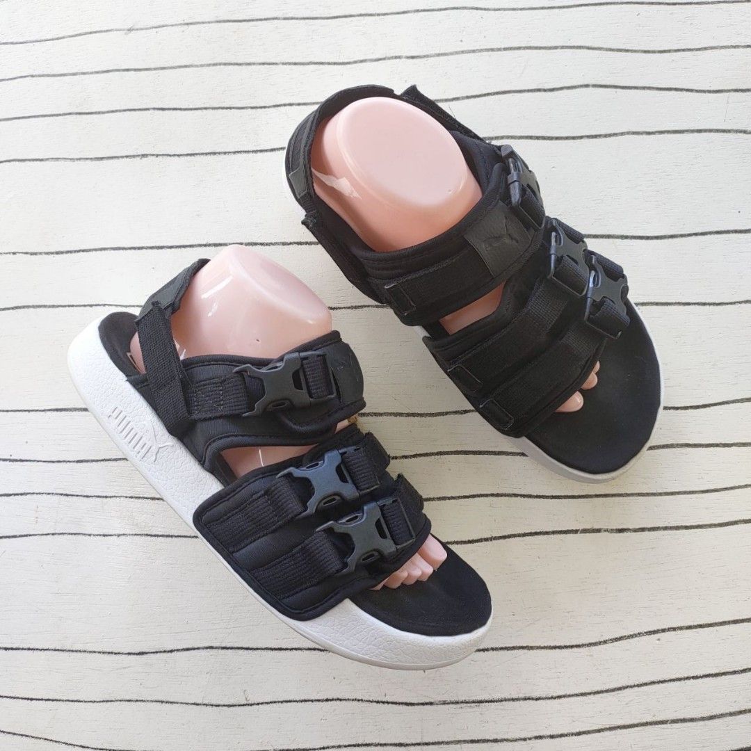 PUMA SANDALS LEADCAT FTS BLACK 8UK