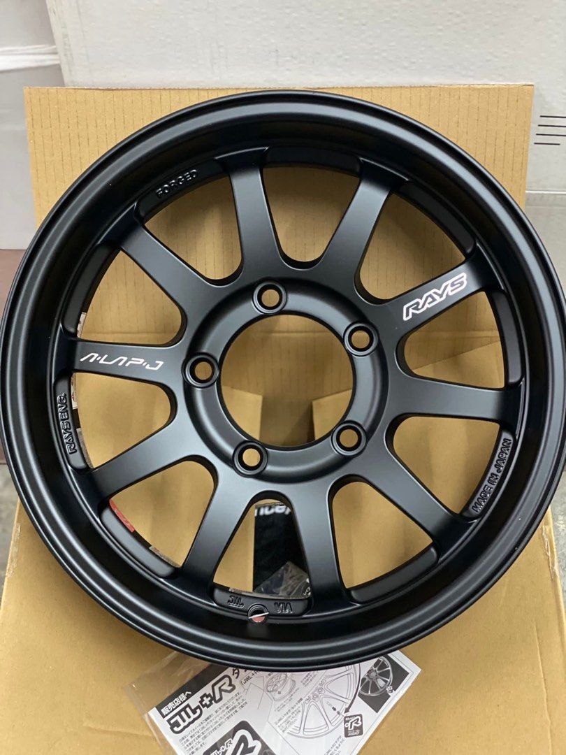 現貨Rays A Lap-J 16寸合Jimny用, 汽車配件, 車軚- Carousell