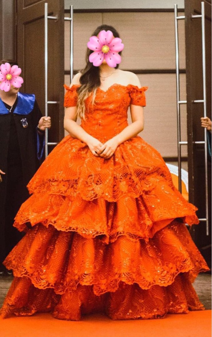 Red Gown on Carousell