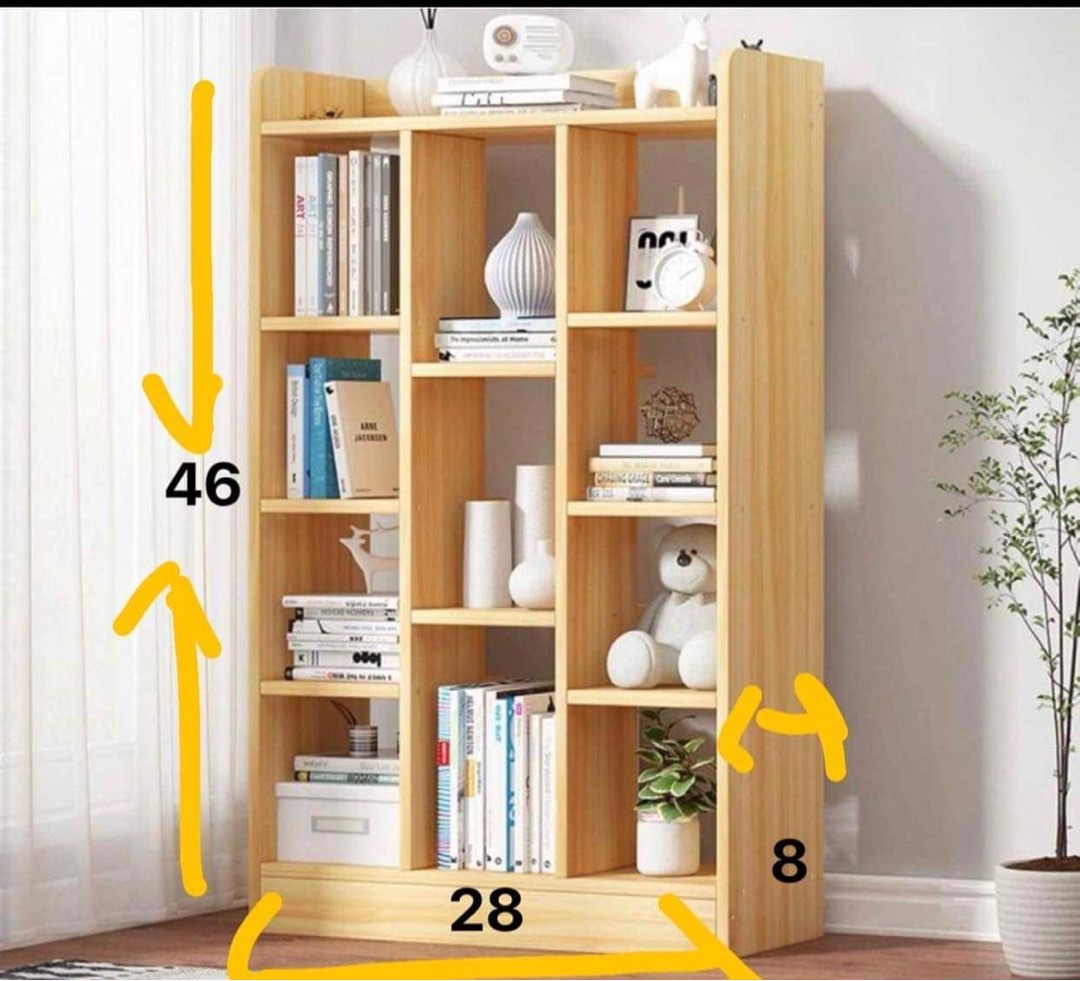Reduced Price Bookshelf 800 pesos, Furniture & Home Living, Furniture