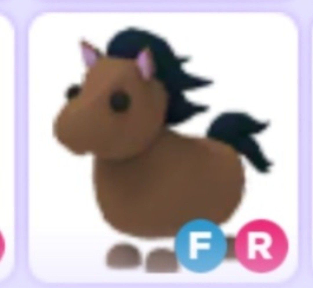 Roblox Adopt Me Fly + Ride Horse, 電子遊戲, 電子遊戲, 其他 Carousell