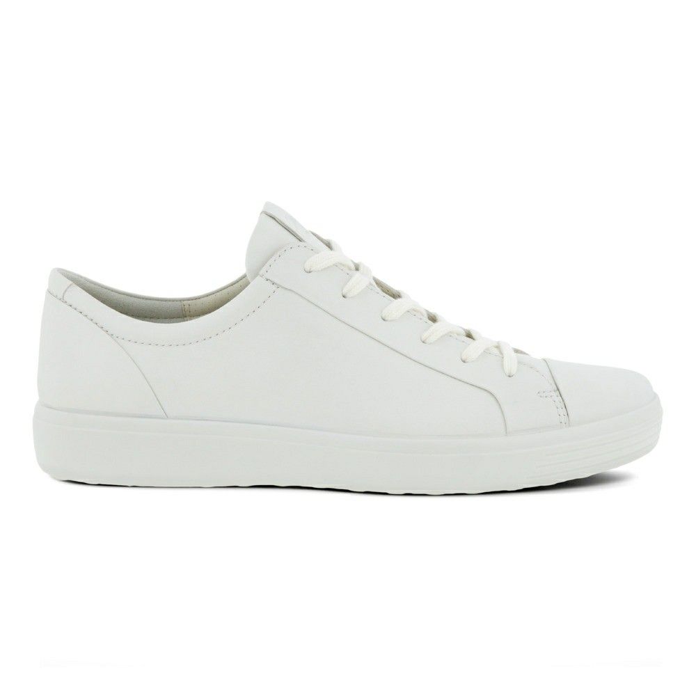 RTP 270 ECCO SOFT 7 M laced shoes white leather sneakers school shoes