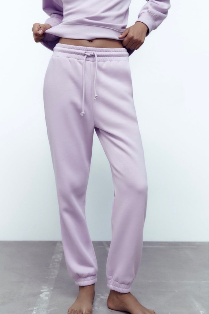 ZARA BNWT PLUSH JOGGING TROUSER on Carousell