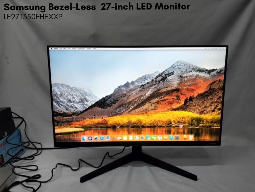 Samsung BezelLess LF27T350FHEXXP 27inch LED Monitor, Computers & Tech
