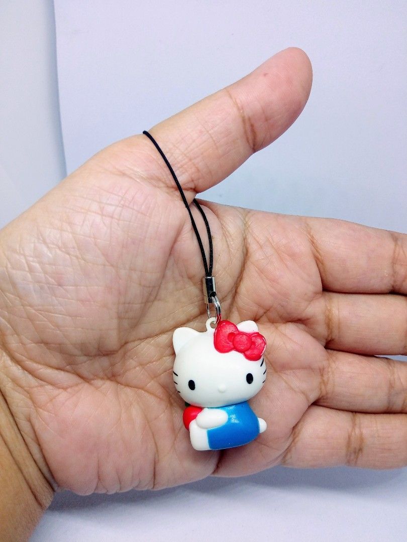 Sanrio Hello Kitty Classic Phone Charm Keychain, Hobbies & Toys, Toys