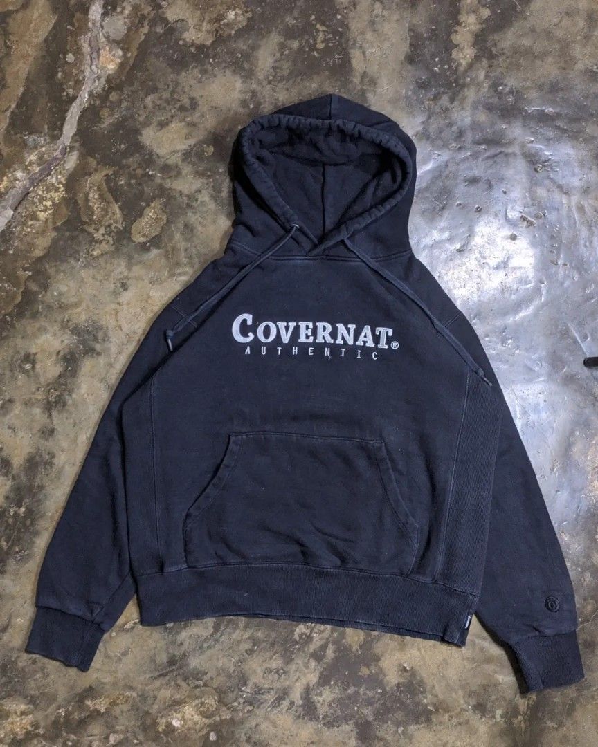 SECOND HOODIE COVERNAT Fesyen Pria Pakaian Baju Luaran di