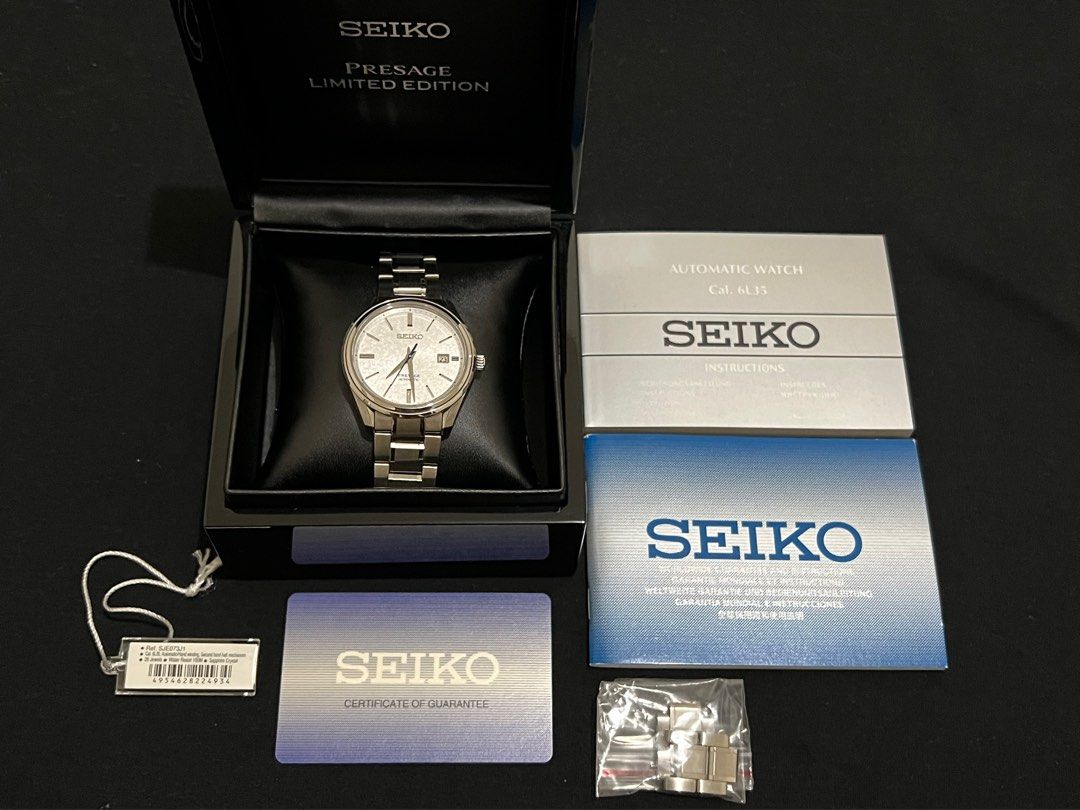 Seiko Presage “Baby Snowflake” Limited Edition #SJE073J1, Men's Fashion,  Watches & Accessories, Watches on Carousell