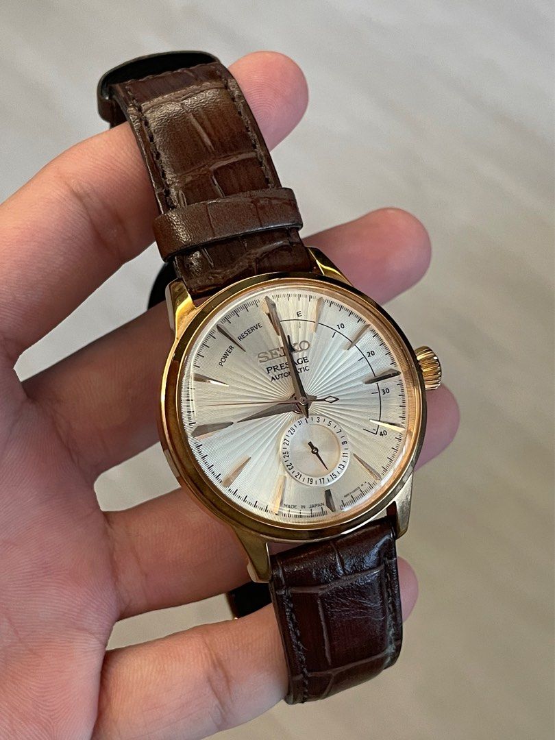 Seiko Presage SARY132 40mm Case Rose Gold, Luxury, Watches on Carousell