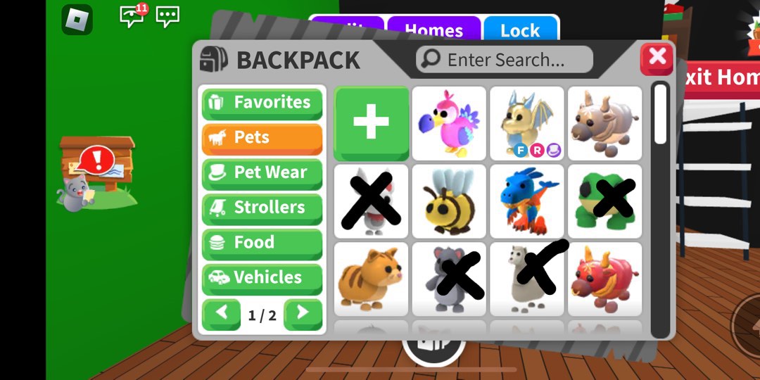 selling adopt me pets!, Video Gaming, Gaming Accessories, InGame