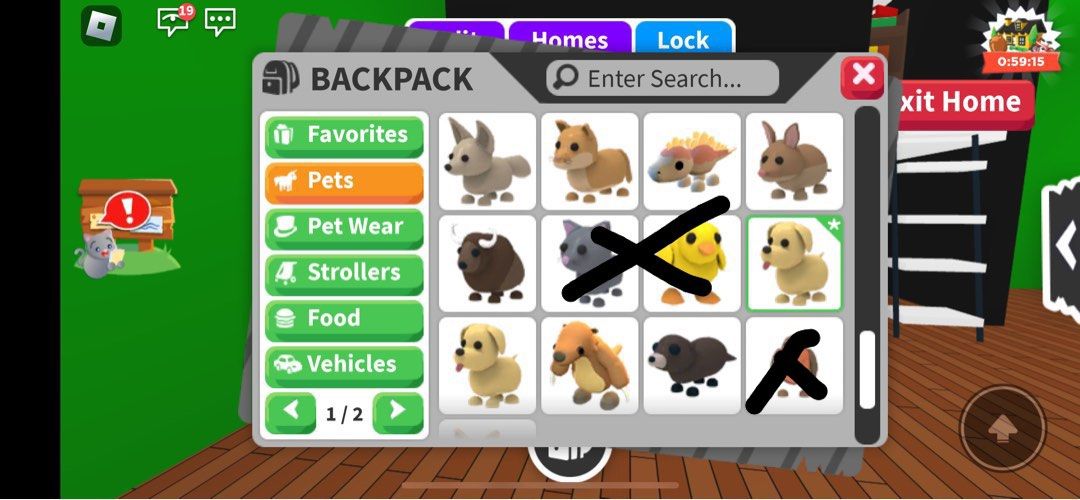 selling adopt me pets!, Video Gaming, Gaming Accessories, InGame