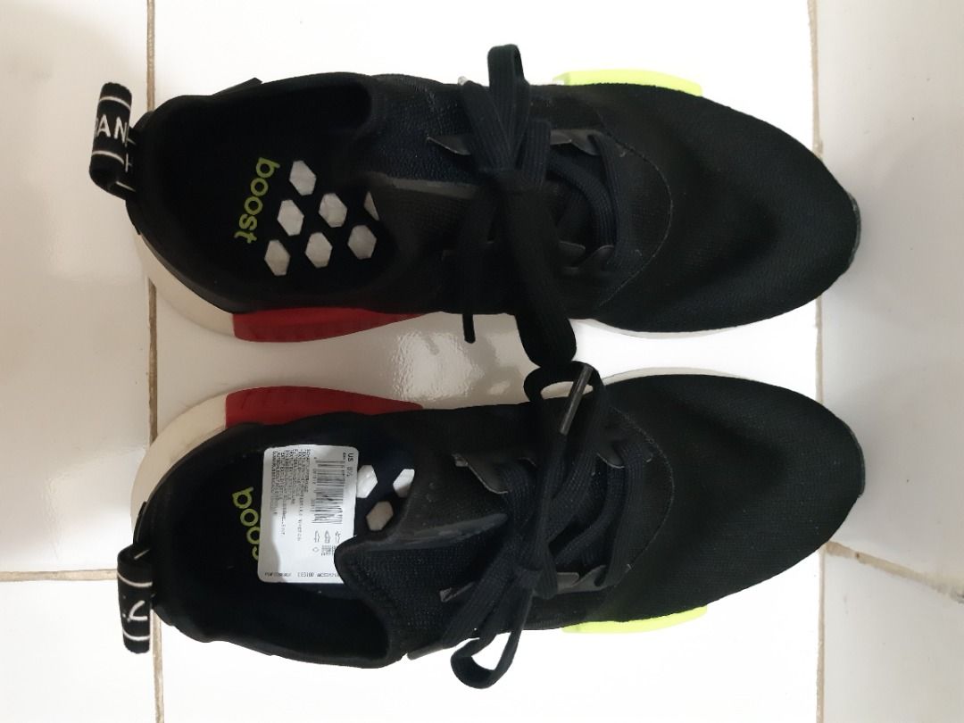 Sepatu Adidas NMD R1 Embossed Stripes Fesyen Pria Sepatu