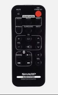 Sharp HT-SB30 Soundbar Remote Control