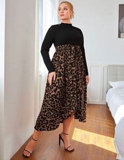 SHEIN LEOPARD DRESS