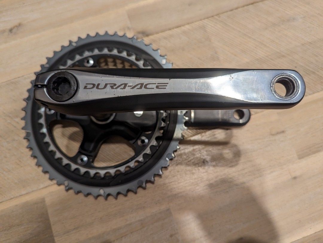Shimano Dura Ace FC7900 FC 7900 7950 Crankset 53 39 Sports Equipment Bicycles Parts Parts Accessories on Carousell