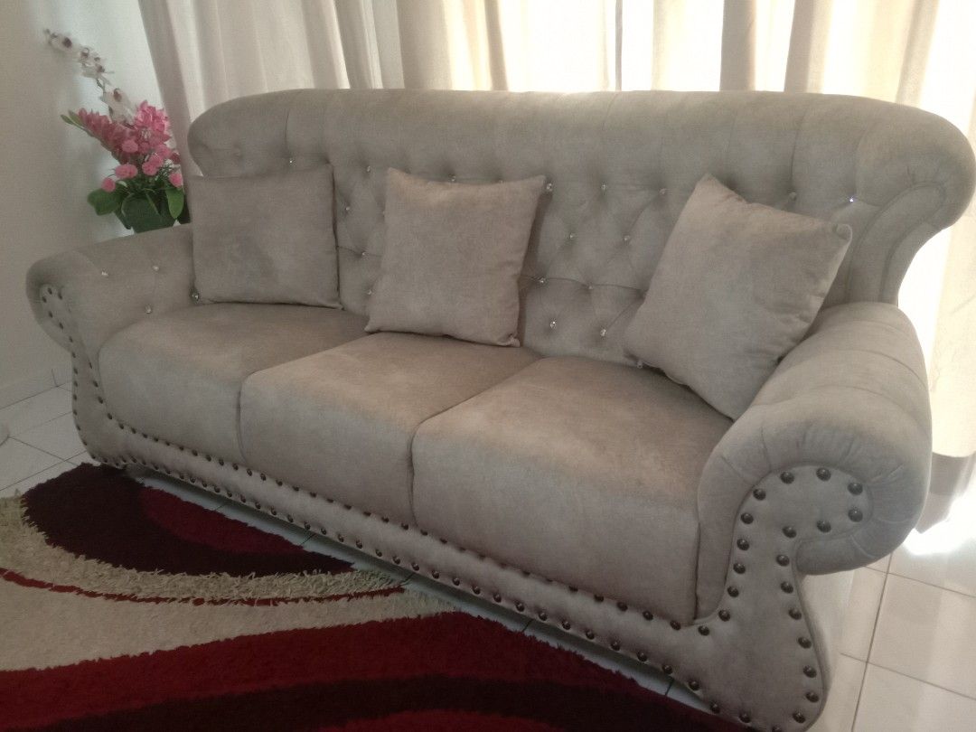 Sofa baru (ada warranty), Furniture & Home Living, Furniture, Sofas on