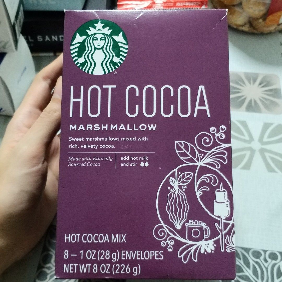 Starbucks Hot Cocoa Marshmallow, Food & Drinks, Beverages on Carousell