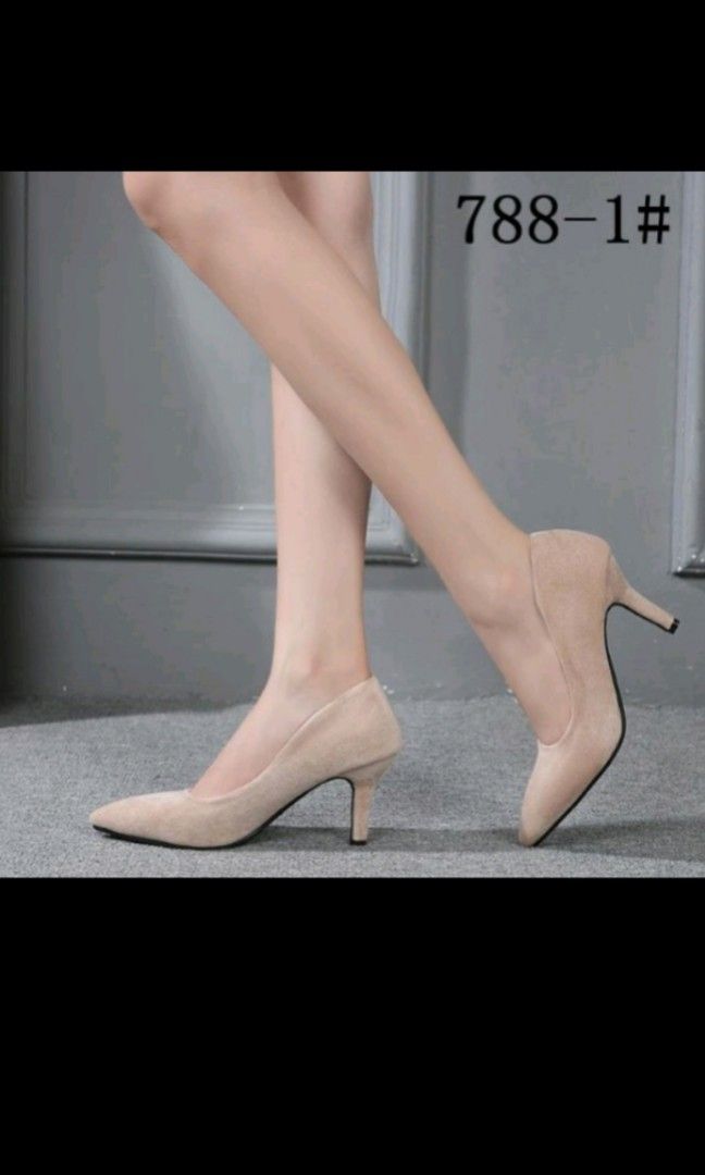 Two inches store heel shoes