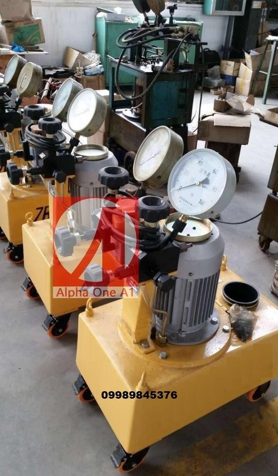 STRESSING PUMP OR HYDRAULIC PUMP 500MT AND 220MT 3PHASE PRESTRESSED ...