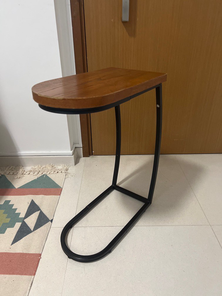 Table with wooden top, Furniture & Home Living, Furniture, Tables