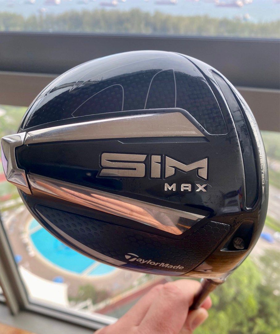 TaylorMade SIM MAX Driver 10.5° – Tête Nue, Right-handed, Homme (occasion Japon)