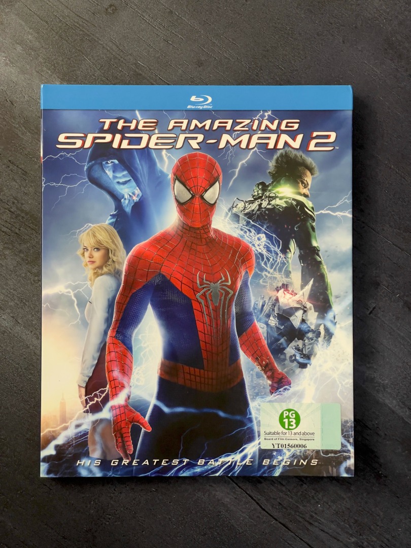 The Amazing Spider-Man 1+2 4K+2D Blu-ray Steelbook LE WeET Collcection – store