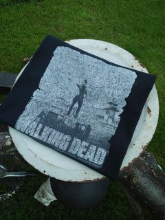 THE WALKING DEAD black T-shirt size Large