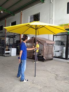 Tiltable Parasol Umbrella with Base