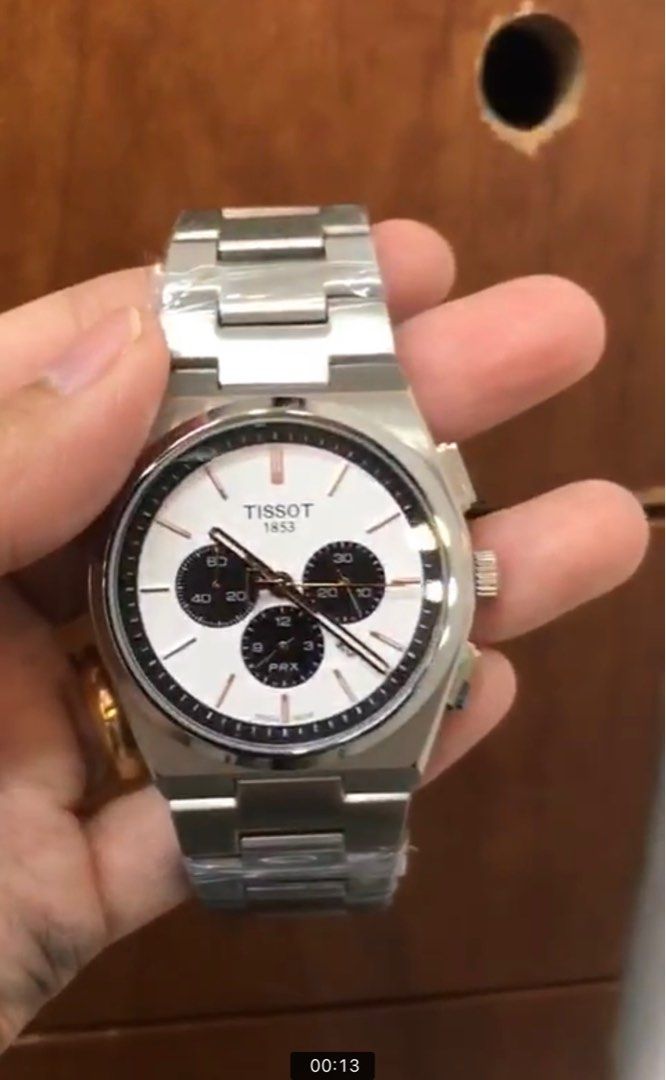 Tissot PRX Chronograph, Men's Fashion, Watches & Accessories, Watches ...
