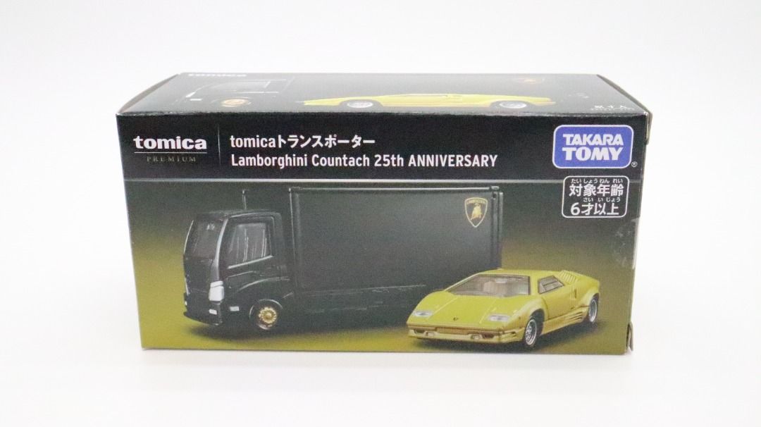 Tomica Premium Lamborghini Countach 25th Anniversary Truck, 興趣及遊戲, 玩具  遊戲類- Carousell