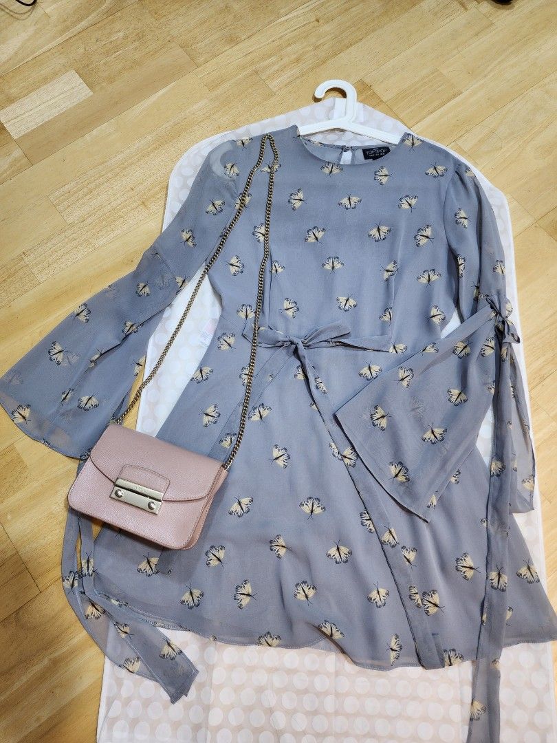 Topshop butterfly shop dress