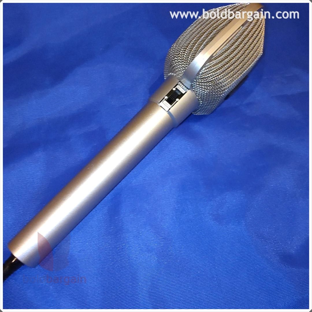 Ultra Rare Vintage Technics RP3200E Stereo Microphone Made in Japan